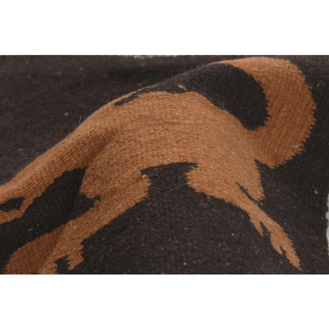 Vintage Mexican Zapotec Rug, 01'02 X 01'06 For Sale In Dallas - Image 6 of 10