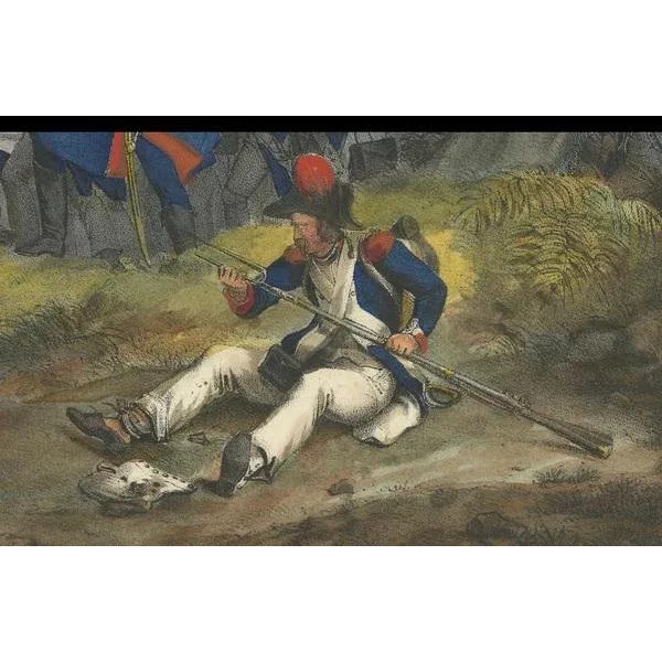 The Alpine Encounter, 1834, Paper For Sale - Image 4 of 8