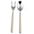 Contemporary Mepra Fantasia 2-Piece Serving Set (fork & Spoon), Turtle Dove For Sale - Image 3 of 3