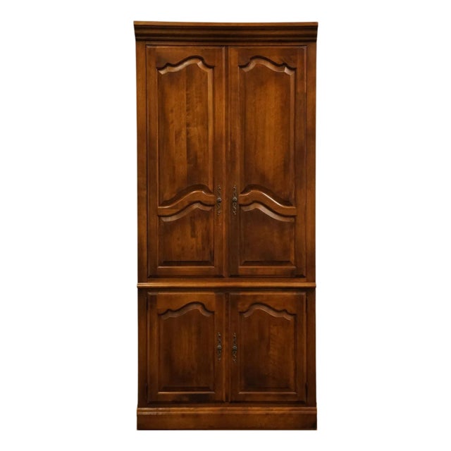Ethan Allen Country French Collection Solid Birch 36" Media Armoire 26-9318 For Sale
