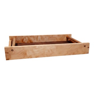 Mocha Handmade Tray by Giuseppe Deepak Benti For Sale