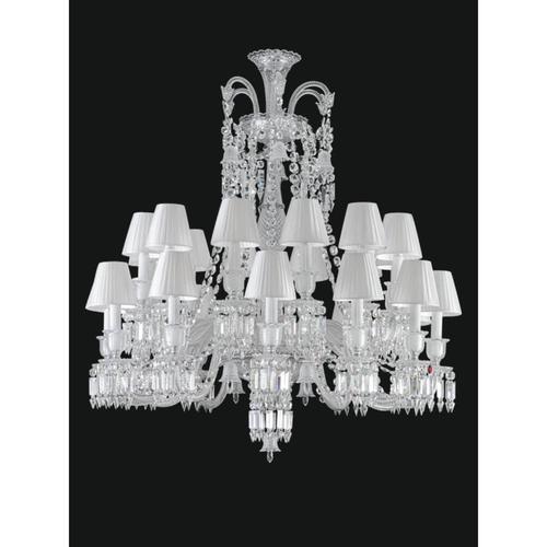 Collection regina chandelier, metal and crystal, ncs 224/ws by jago dimensions: d 110 x h 120 cm. Materials: metal,...
