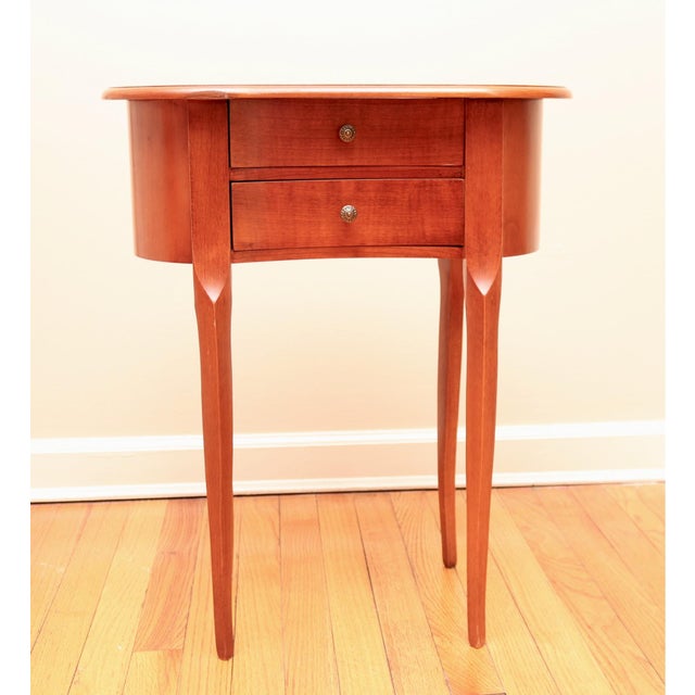 Italian Mid Century Kidney Form Side Table For Sale - Image 4 of 5