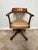 Late 19thC/early 20thC revolving and tilting oak, bankers, lawyers, office chair Description Late 19thC, early 20thC...