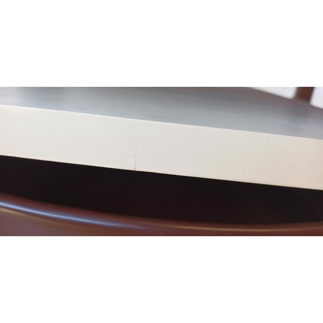 Brown Writing Desk by Jorgensen, 1970s For Sale - Image 8 of 18