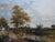 Robert Scalvini, Landscape Composition, 1980s, Oil Painting on Canvas, Framed For Sale - Image 4 of 16