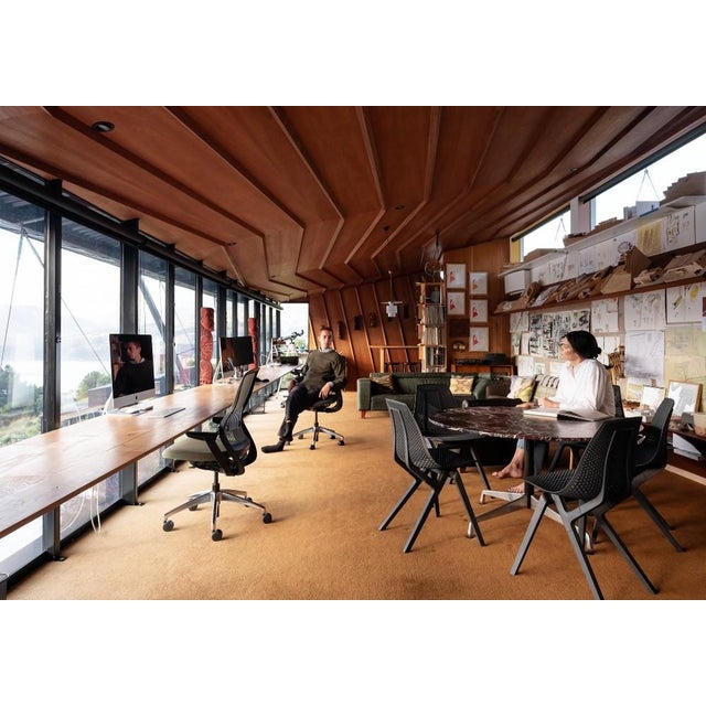 Black Noho Move Chairs in Black by Formway, Set of 6 For Sale - Image 8 of 8