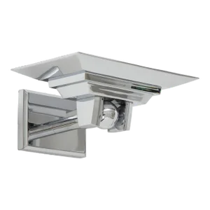 Minimalist Polished Chrome Sconce by Boyd Lighting
