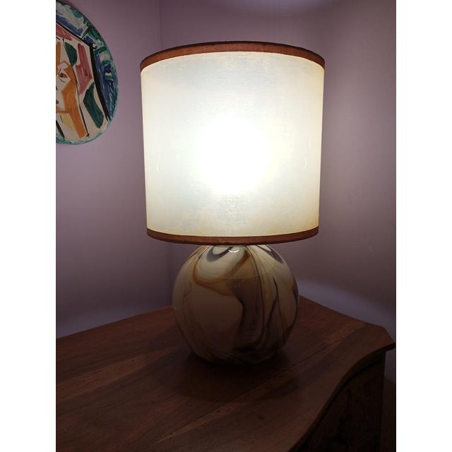 Murano Glass Table Lamp, Italy, 1970s For Sale - Image 10 of 12