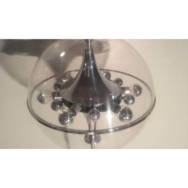Space Age Italian Acrylic Glass and Steel Floor Lamp from OfficinadiRicerca, 1960s For Sale - Image 18 of 18