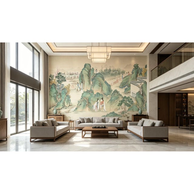 This wallpaper is produced using the latest digital print technologies, and it is the highest quality reproduction...