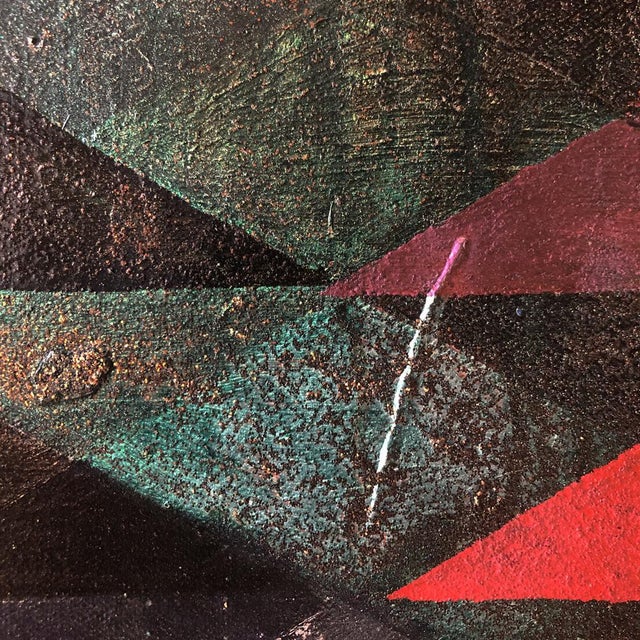 Early 21st Century Michael Conrads, Abstract Composition, Oil & Mixed Media Painting on Canvas, 2010 For Sale - Image 5 of 7