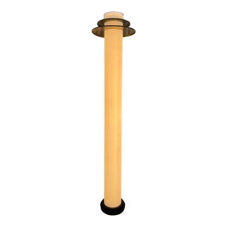 Brian Donovan for Donovan Lighting “Junkers” Illuminated Column Floor Lamp For Sale