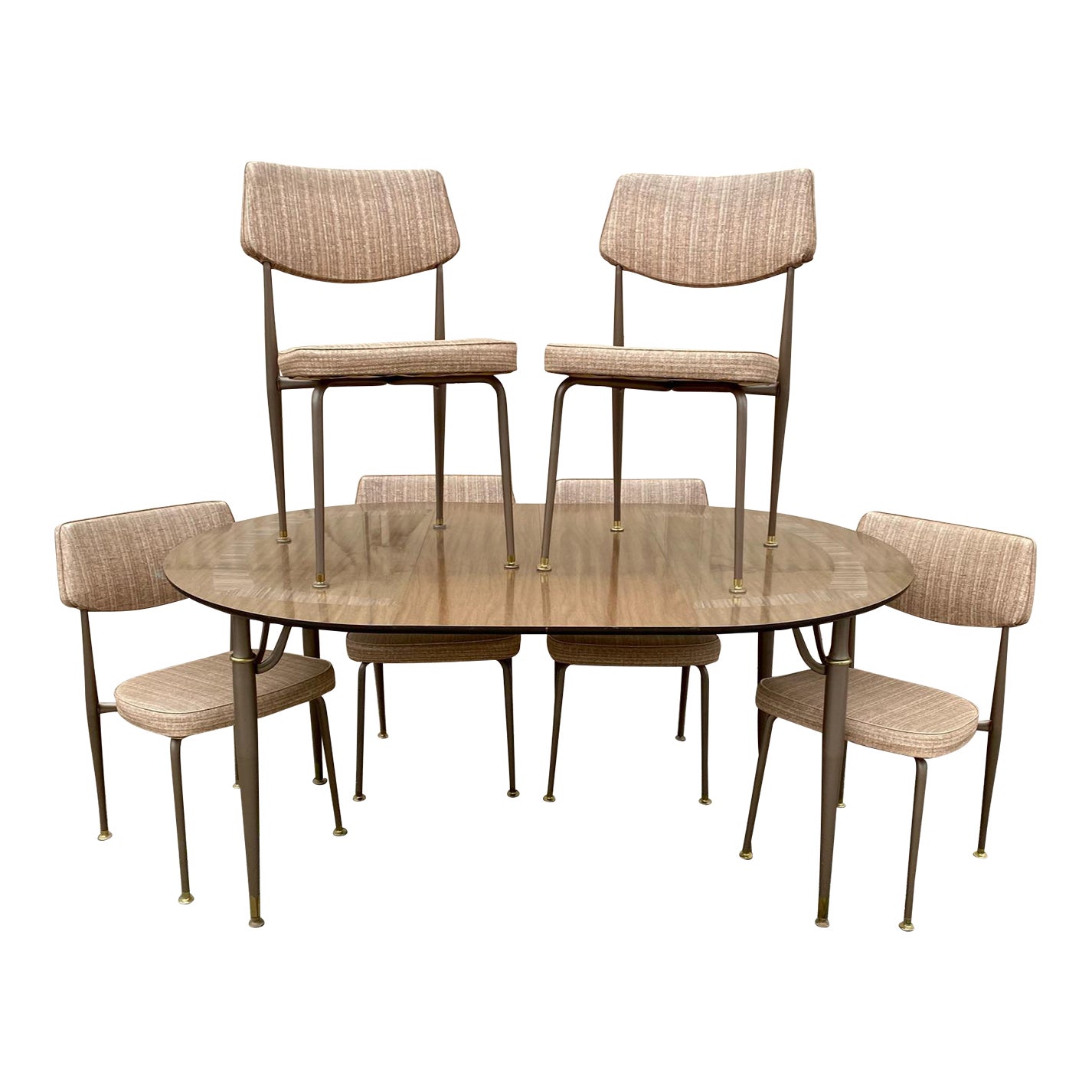【はこぽす対応商品】 Virtue Modern Century Mid Bros. Dining Metal Sculptured Mfg. 家具