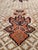 Gray Antique Persian Serab Rug, Handmade Wool Oriental Rug, Red, Ivory, Camel, Blue For Sale - Image 8 of 18