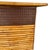 1950s Restored Horizontal Stacked Restored Rattan L-Shaped Corner Bar W/ Foot Rest For Sale In Los Angeles - Image 6 of 12