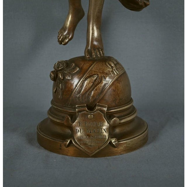 Gaudez, The Morning Star, Late 19th Century, Bronze For Sale - Image 10 of 18