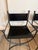 Iron & Leather Curule Armchairs — Set of Four, Sold in Pairs or as a Complete Set For Sale - Image 11 of 12