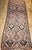 Early 20th Century Vintage Kurdish Kilim Gallery Rug, Handwoven Wool, Allover Geometric Pattern, 5x14.5 For Sale - Image 5 of 14