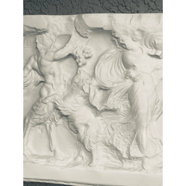 1960s Mid-Century Wall Sculpture Roman Bacchanal For Sale - Image 5 of 7