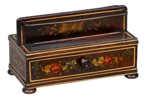 Regency Partners Rosewood Letter Rack, Circa 1820