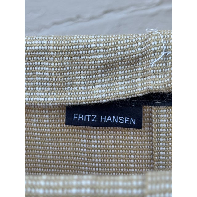 Paul McCobb for Fritz Hansen Magazine Holder, Black Steel & Tan Textile For Sale - Image 10 of 12
