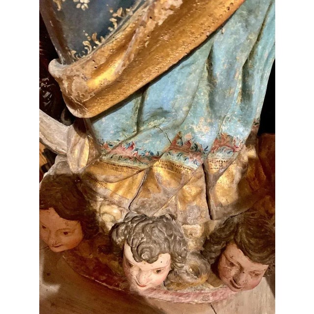 Indo-Portuguese Sculpture, 17th Century For Sale - Image 6 of 11