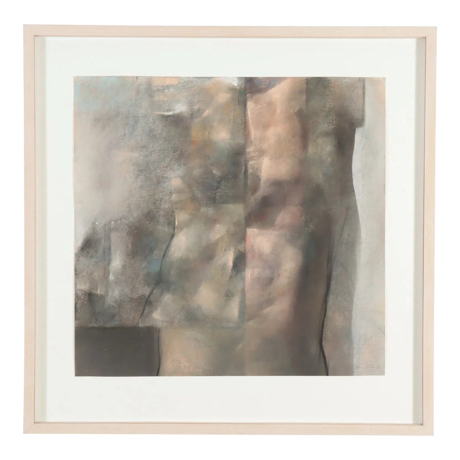 1990s Bruce Samuelson - Nude - Pastel, Framed | Chairish