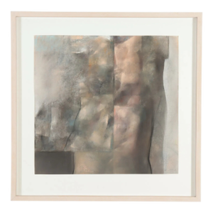 1990s Bruce Samuelson - Nude - Pastel, Framed