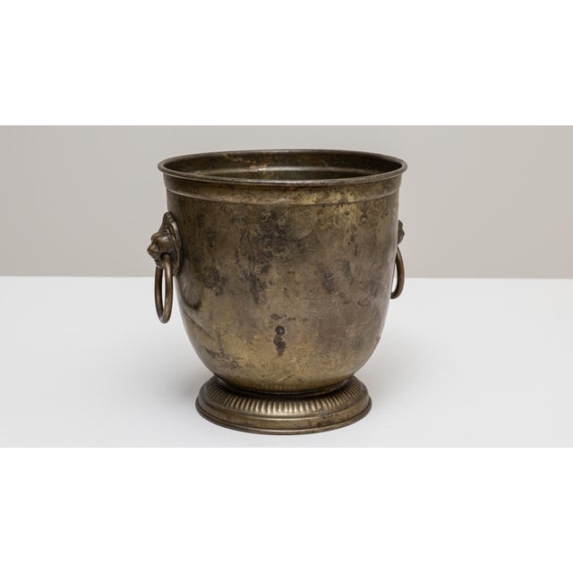 20th Century French Silver Plated Champagne Bucket For Sale - Image 11 of 18