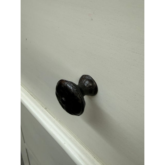 Restoration Hardware Jameson Dresser, Antiqued White For Sale - Image 10 of 12