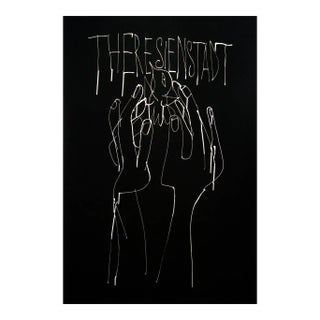 1969 Czech Poster, Theresienstadt (A Concentration Camp...) (Josef Flejsar) For Sale