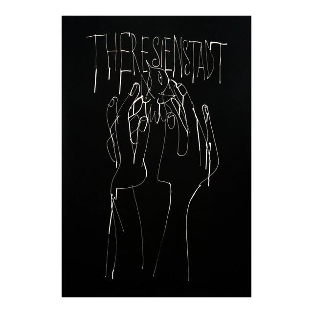 1969 Czech Poster, Theresienstadt (A Concentration Camp...) (Josef Flejsar) For Sale