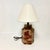 Mid 20th Century Mid-Century Boho Chic Brutalist Folk Art Pottery Table Lamp For Sale - Image 5 of 9