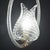 1940s Charming Transparent Art Decò Barovier E Toso Pendant Light Murano Glass For Sale - Image 9 of 12