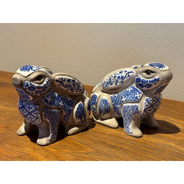 These pieces were created by artist Nancy Lopez in the 1980s and were sold through retailers like Tiffany & Co. this pair...