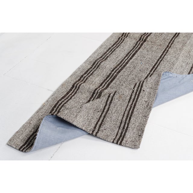 1960s 1960s Handwoven Geometric Window Kilim For Sale - Image 5 of 10