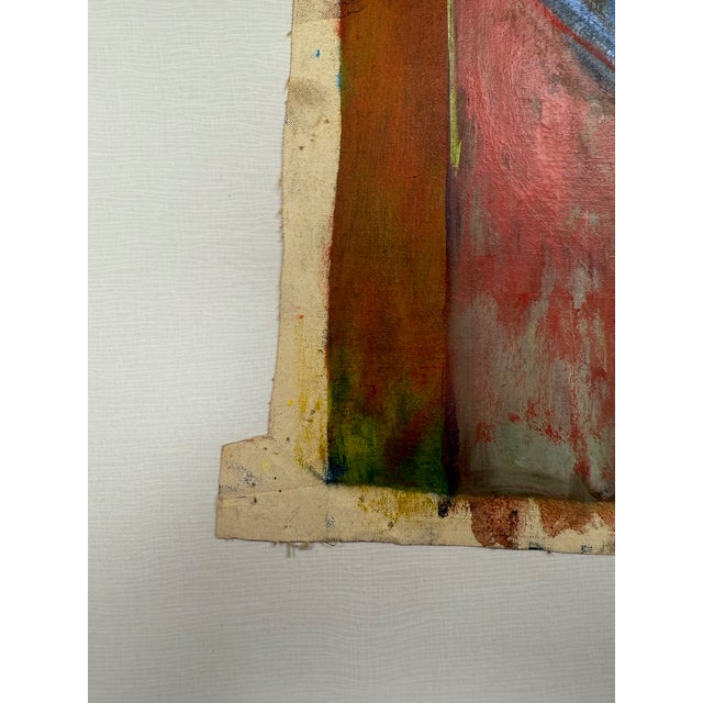 Still Life With Fruit, Post-Impressionist, Acrylic Painting on Canvas Cloth, Artist Uknown For Sale - Image 12 of 13