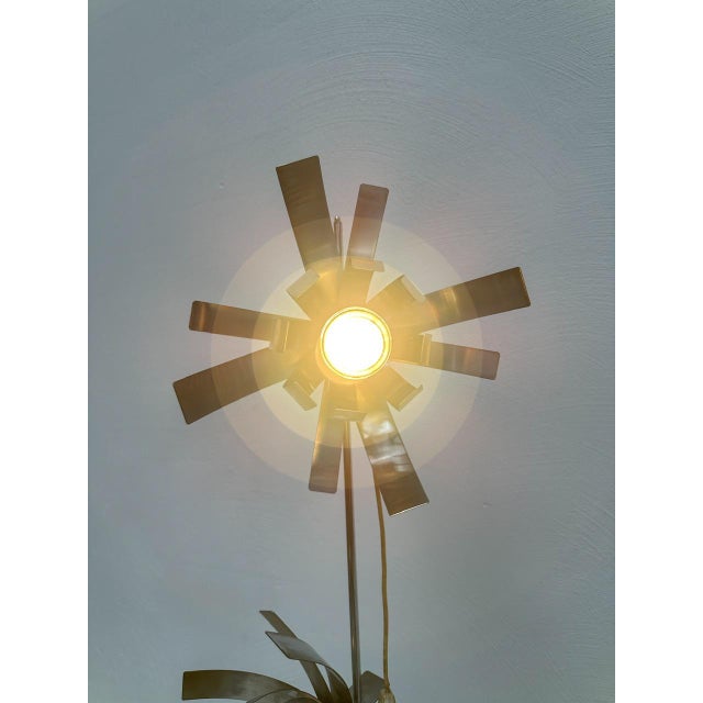 Vintage French Sculptural Floor Lamp by Jocelyne Trocmé for Oxar, 1970s For Sale - Image 4 of 8