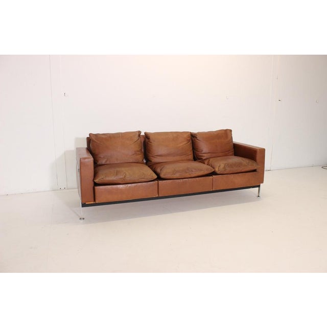 Animal Skin RH 302 Sofa in Leather by Robert Haussmann for De Sede, 1960s For Sale - Image 7 of 18