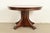An exceptional antique Mission oak Arts & Crafts pedestal extension dining table By Stickley Brothers USA, Circa 1910...