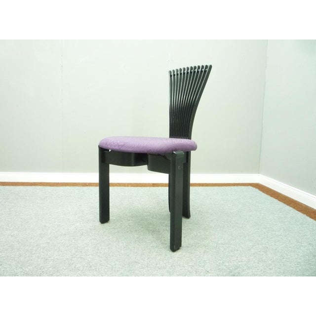 Wood Totem Chairs by Torstein Nilsen for Westnofa, 1980s, Set of 4 For Sale - Image 7 of 15
