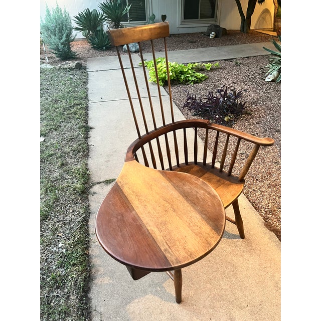 American Barnard & Simonds Writing Chair For Sale - Image 3 of 14