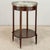 French Louis XVI Mahogany Table ~ Gueridon With Carrara Marble and Brass For Sale - Image 3 of 18