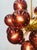 Fabio Ltd 21st Century Ventiquattro Natural Brass Amethyst Bubbles Murano Sputnik Chandelier by Fabio LTD For Sale - Image 4 of 5