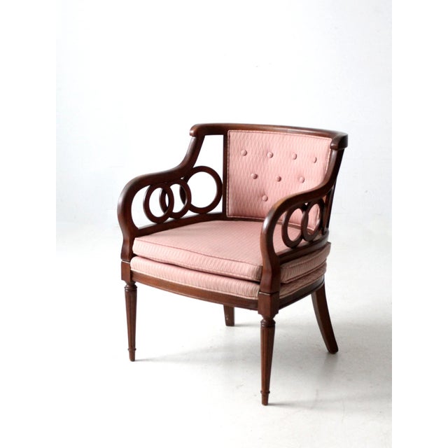 Antique Classic Revival Armchair For Sale - Image 10 of 17