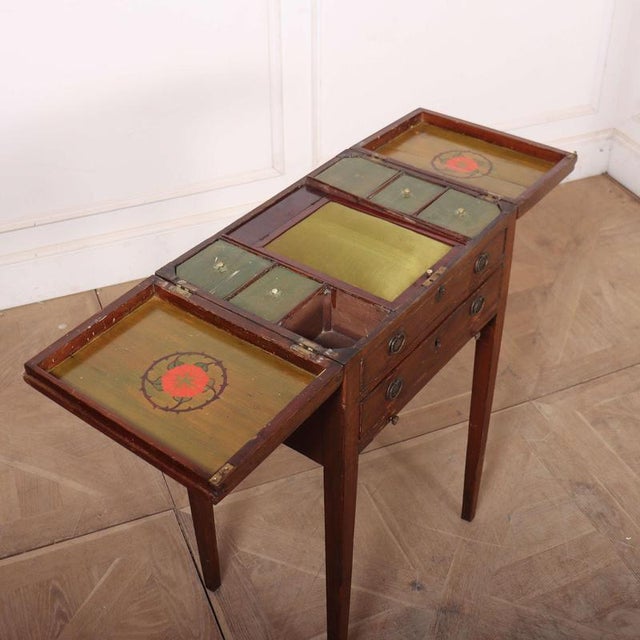 Wood English Lamp Table, 19th Century For Sale - Image 7 of 11