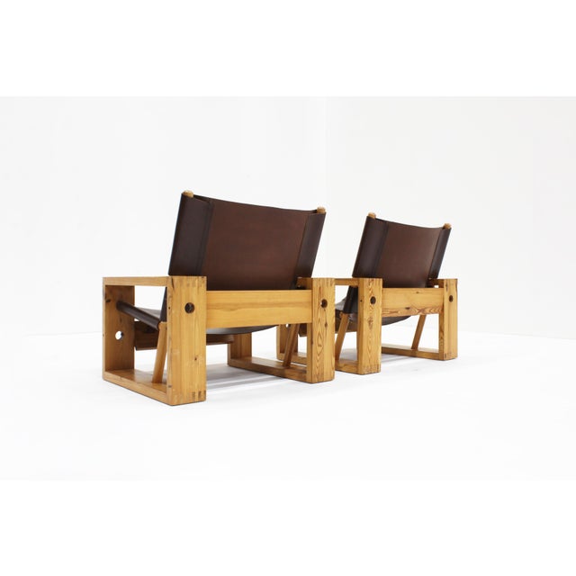 Lounge Chairs by Ate van Apeldoorn for Houtwerk Hattem, Netherlands, 1960s , Set of 2 For Sale - Image 11 of 12