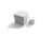 Large Decorative Paperweight Cube in White Carrara Marble For Sale - Image 6 of 9