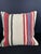 Turkish Hemp Pillow Cushion Natural Beige Red Cushion Cover 20"x20" For Sale - Image 4 of 4